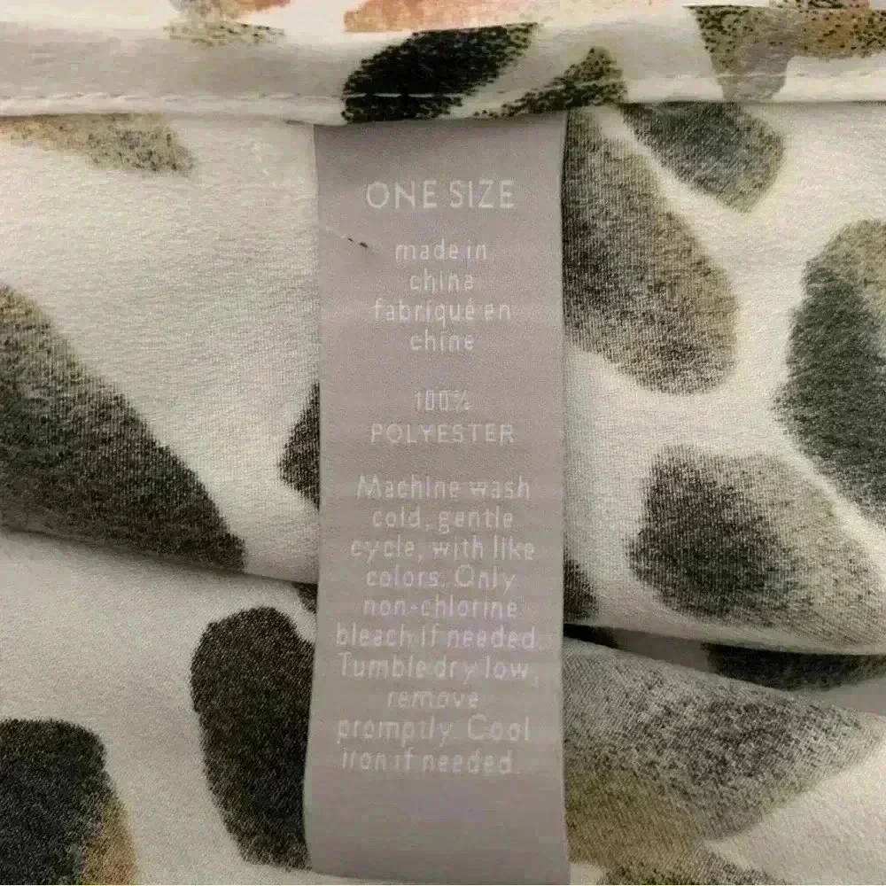 Nordstrom Animal Print Kimono One Size - Picture 7 of 7